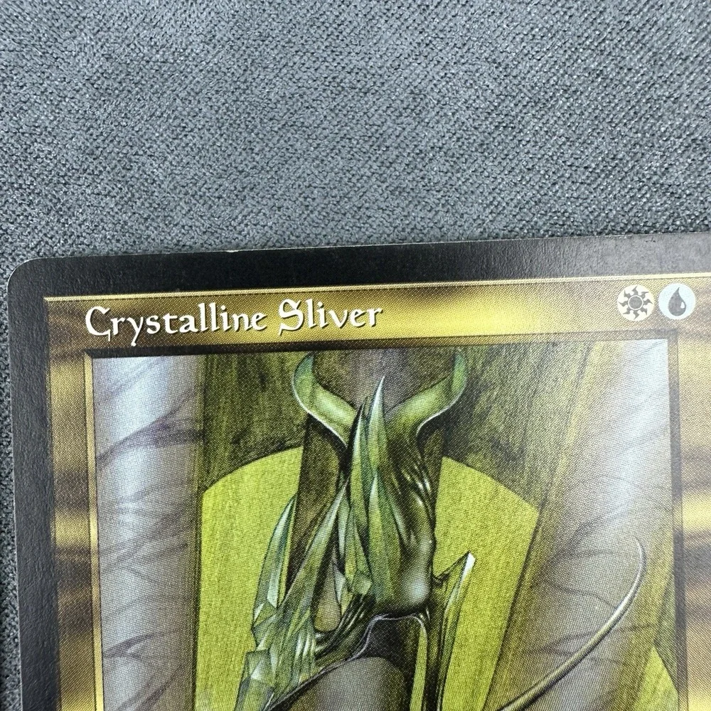 MTG Crystalline Sliver Stronghold Deckmaster Pair x2 Magic Cards